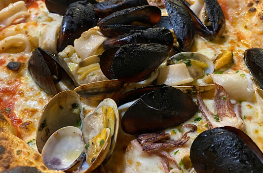 PIZZA FRUTTI DI MARE